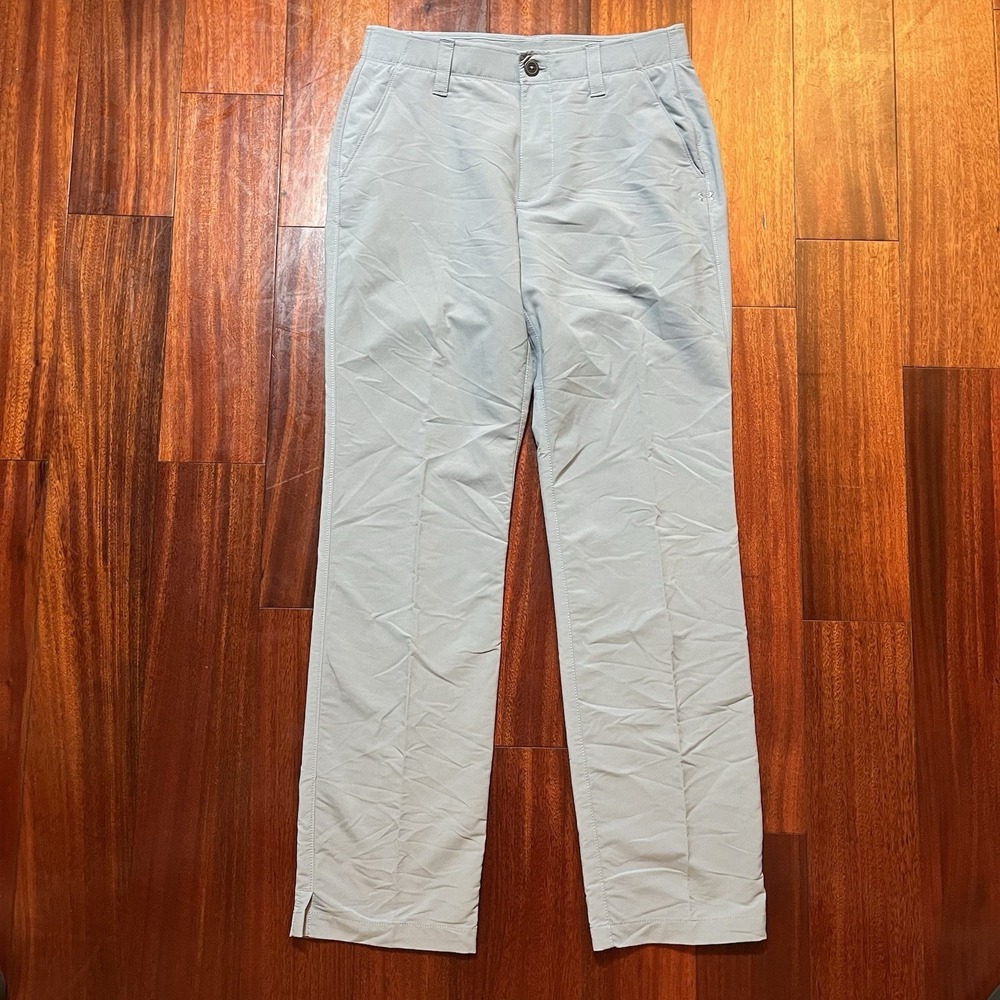 Under Armour Pants Men 30x32 Gray Performance Golf Stretch Lightweight Casual
